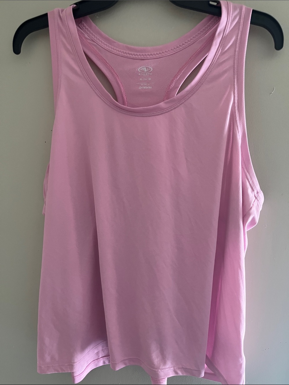 Soft Pink Racerback Crop Tank Top